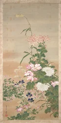 Blumen im Herbst, 1826